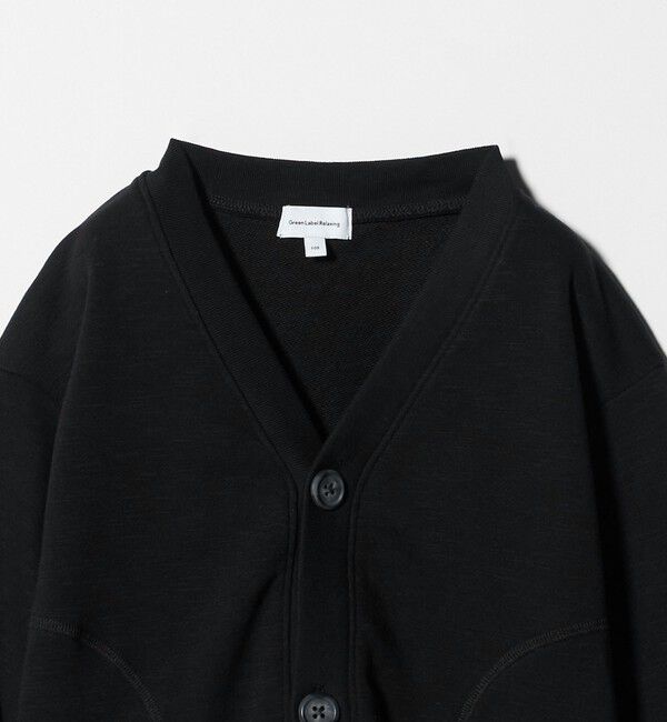 UNITED ARROWS green label relaxing「裏毛 Vネック カーディガン / キッズ  100cm-160cm」|カーディガン|