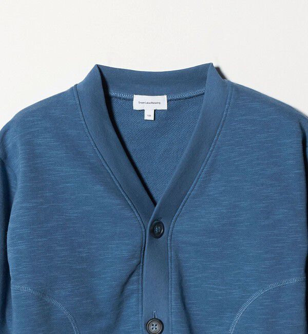 UNITED ARROWS green label relaxing「裏毛 Vネック カーディガン / キッズ  100cm-160cm」|カーディガン|