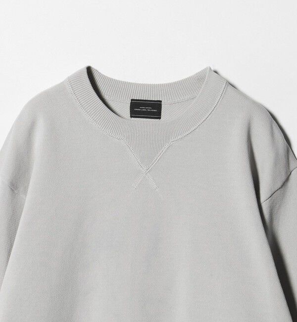 UNITED ARROWS green label relaxing「コットン シルク ミックス インレイ クルーネック ニット」|ニット・セーター|