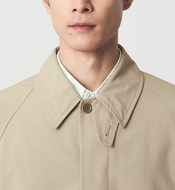 UNITED ARROWS green label relaxing「ナイロンオックス ステンカラーコート ‐撥水‐」|ステンカラーコート|