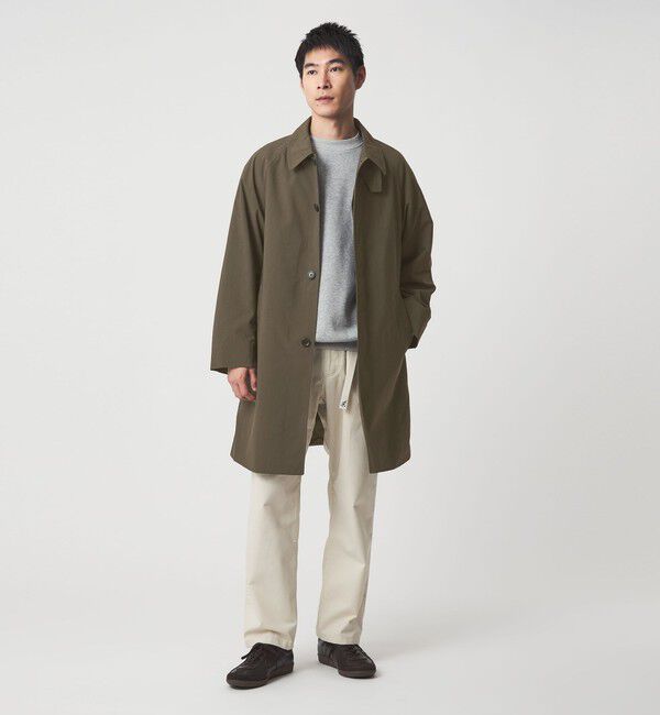 UNITED ARROWS green label relaxing「ナイロンオックス ステンカラーコート ‐撥水‐」|ステンカラーコート|