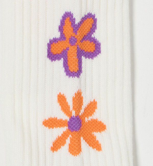 UNITED ARROWS green label relaxing「【別注】＜ROSTER SOX＞GLR フラワー ソックス」|ソックス|