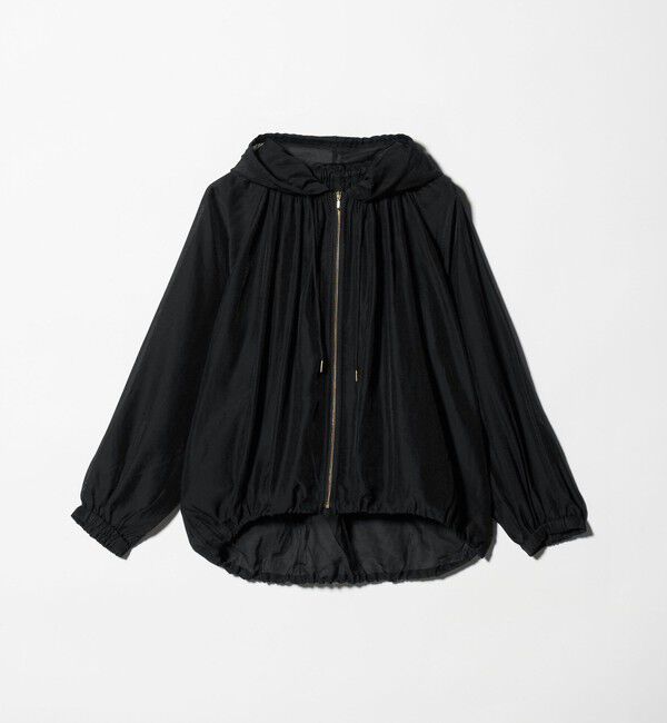 UNITED ARROWS green label relaxing「シアー ギャザー フード ブルゾン」|ブルゾン・スタジャン|