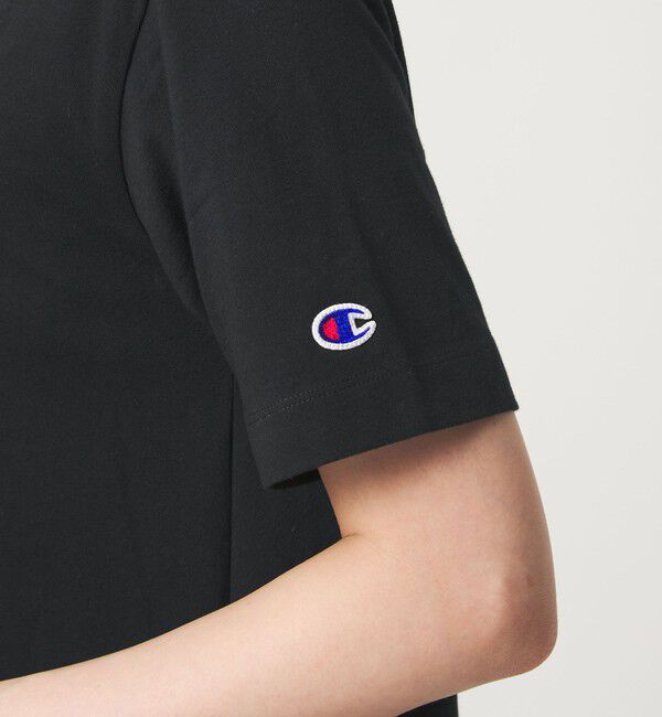 UNITED ARROWS green label relaxing「【別注】＜Champion＞ショートスリーブ フレア Tシャツ ワンピース」|ワンピース|