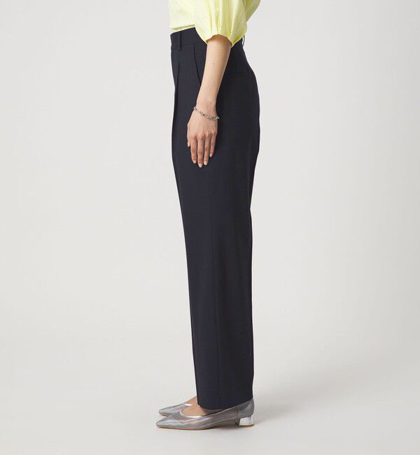 UNITED ARROWS green label relaxing「［size SHORTあり］ライト カチリラ ストレート パンツ」|スラックス|