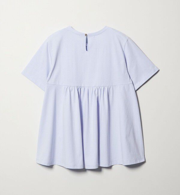 UNITED ARROWS green label relaxing「【WEB限定】＜at ease＞バック フレア カットソー  接触冷感 UVカット 遮熱」|Tシャツ・カットソー|