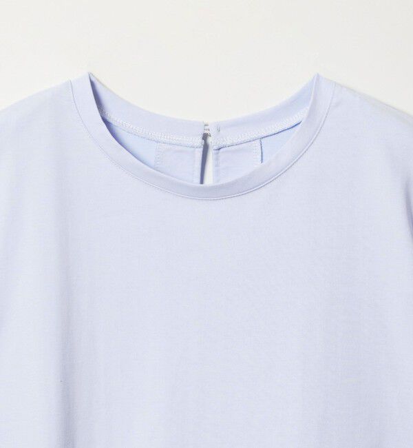 UNITED ARROWS green label relaxing「【WEB限定】＜at ease＞バック フレア カットソー  接触冷感 UVカット 遮熱」|Tシャツ・カットソー|