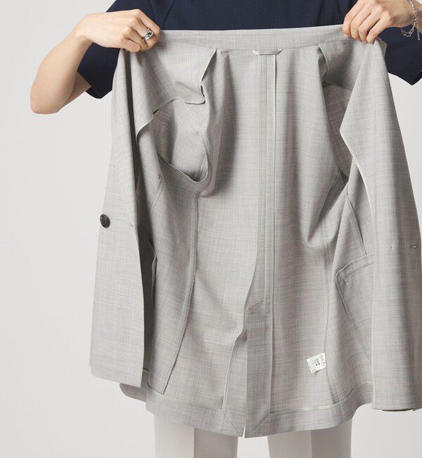 UNITED ARROWS green label relaxing「［size SHORTあり］ライト カチリラ ダブルジャケット」|テーラードジャケット|