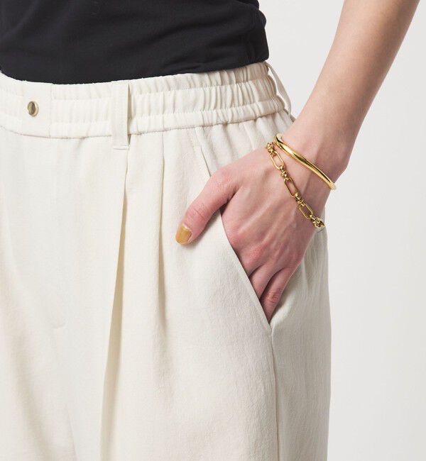 UNITED ARROWS green label relaxing「【結論シリーズ】ドライクロス ニーハイワイド オフホワイト［size SHORT/TALLあり］」|その他|