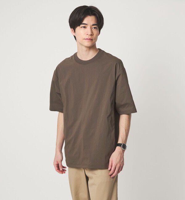 UNITED ARROWS green label relaxing「WONDER CLOTH クルーネック 半袖 Tシャツ -ストレッチ・接触冷感・吸水速乾-」|Tシャツ・カットソー|