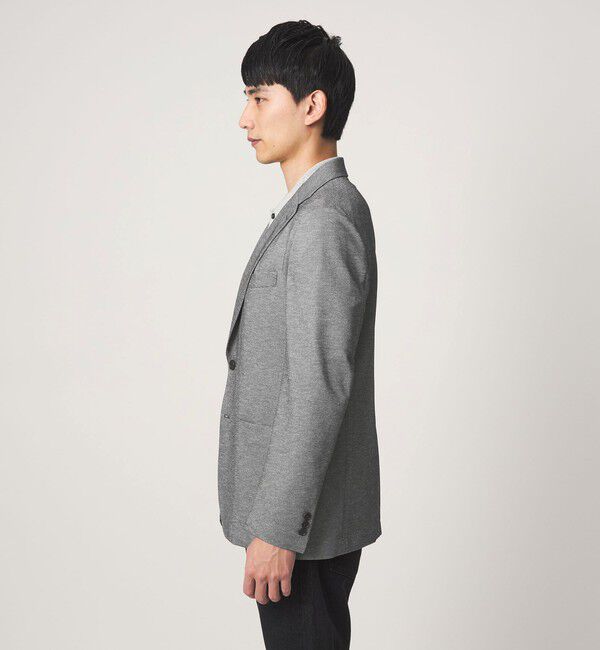 UNITED ARROWS green label relaxing「ポリエステル ジャージ カノコ 2B ジャケット -ウォッシャブル・ストレッチ・吸水速乾-」|テーラードジャケット|