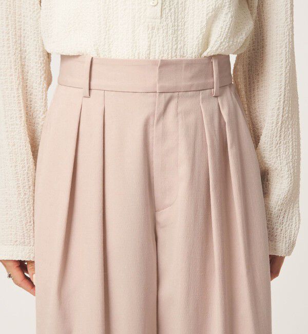 UNITED ARROWS green label relaxing「【WEB限定】＜at ease＞オルマイ スラックス ストレッチ UVカット」|スラックス|