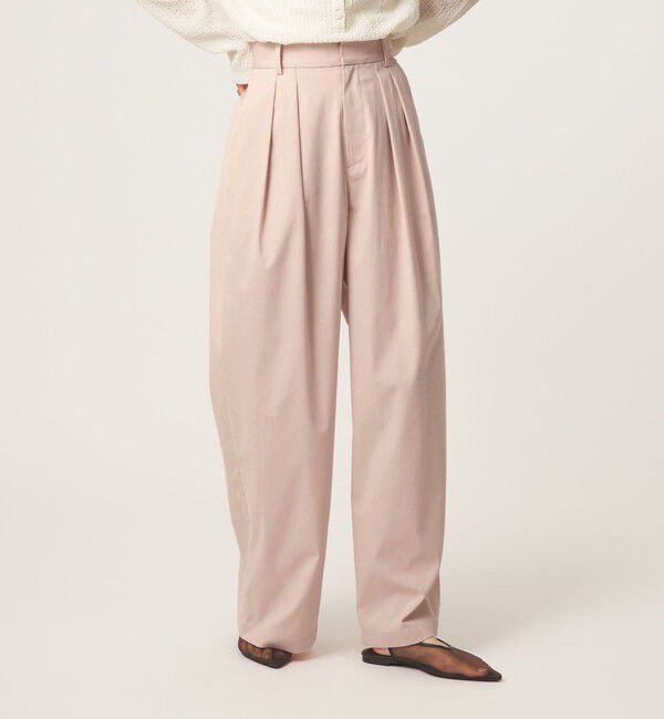 UNITED ARROWS green label relaxing「【WEB限定】＜at ease＞オルマイ スラックス ストレッチ UVカット」|スラックス|