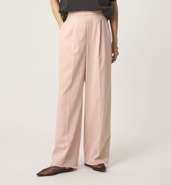 UNITED ARROWS green label relaxing「【WEB限定】＜at ease＞オルマイ ワイド パンツ ストレッチ UVカット」|その他|LT.PINK