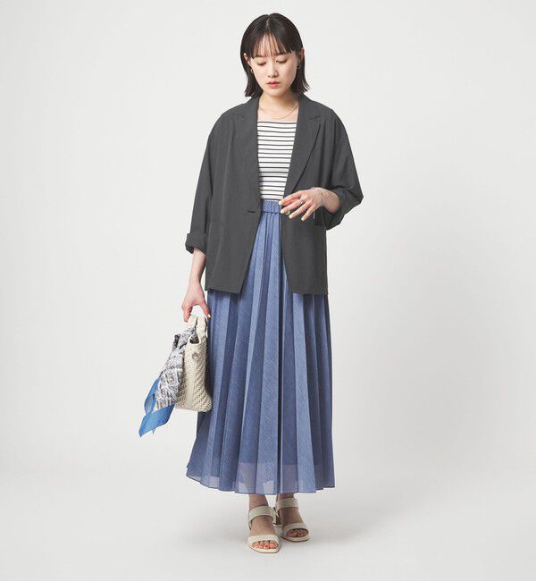 UNITED ARROWS green label relaxing「［size SHORTあり］Breeze Cool ライト ジャケット 吸水速乾 通気性 UVカット」|テーラードジャケット|