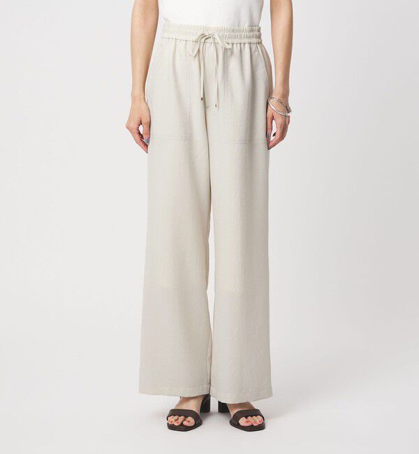 UNITED ARROWS green label relaxing「［size SHORT/TALLあり］ドライクロスパンツ オフホワイト」|その他|