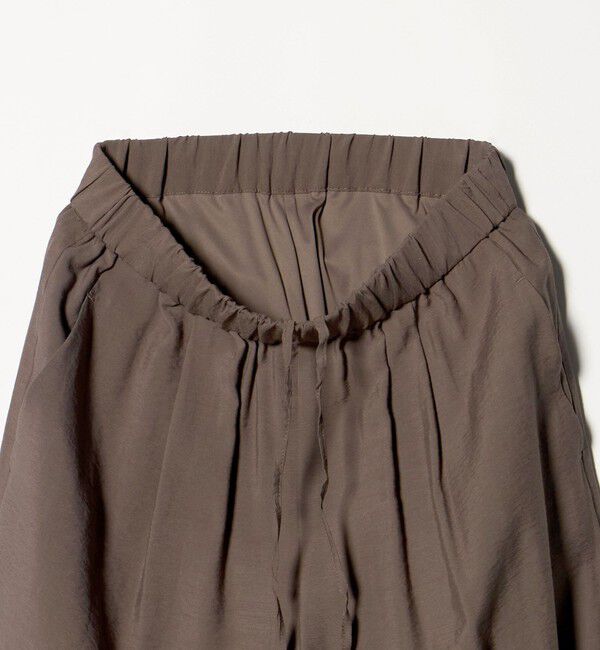 UNITED ARROWS green label relaxing「［size SHORTあり］【WEB限定】＜at ease＞ドロスト ワイド パンツ」|その他|