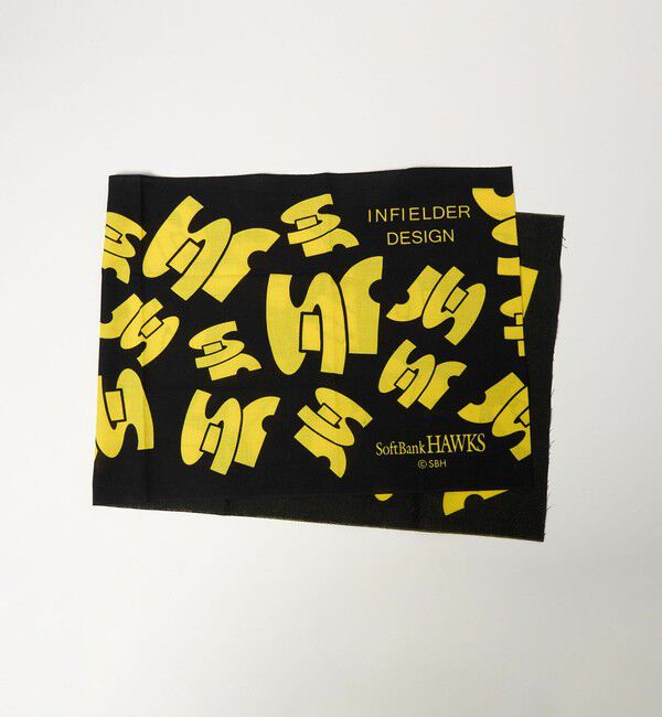 UNITED ARROWS green label relaxing「【別注】＜SoftBank HAWKS&times;INFIELDER DESIGN&times;GLR＞てぬぐい」|ハンカチ|