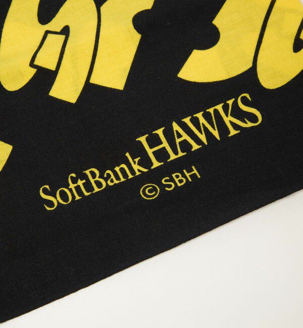 UNITED ARROWS green label relaxing「【別注】＜SoftBank HAWKS&times;INFIELDER DESIGN&times;GLR＞てぬぐい」|ハンカチ|