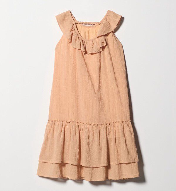 UNITED ARROWS green label relaxing「ドットフリルワンピース / キッズ 140cm-160cm」|ワンピース|