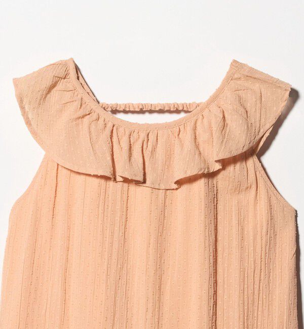 UNITED ARROWS green label relaxing「ドットフリルワンピース / キッズ 140cm-160cm」|ワンピース|