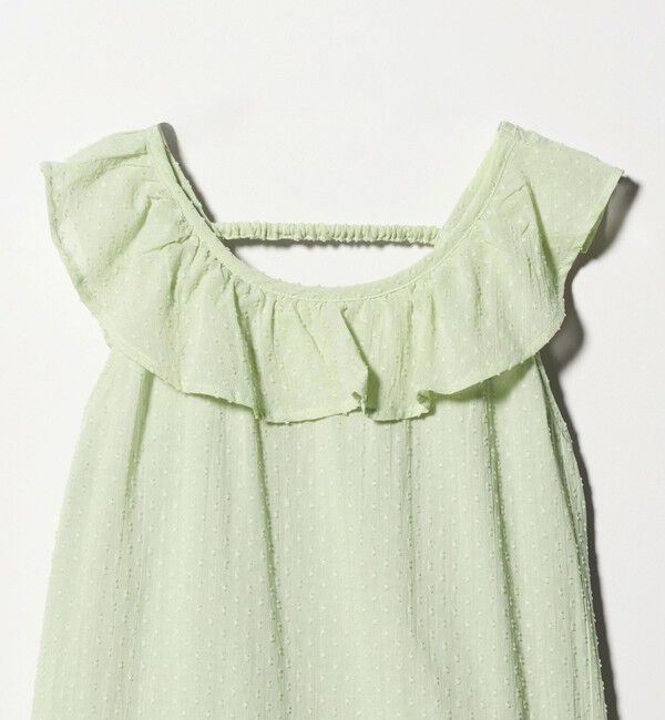 UNITED ARROWS green label relaxing「ドットフリルワンピース / キッズ 140cm-160cm」|ワンピース|