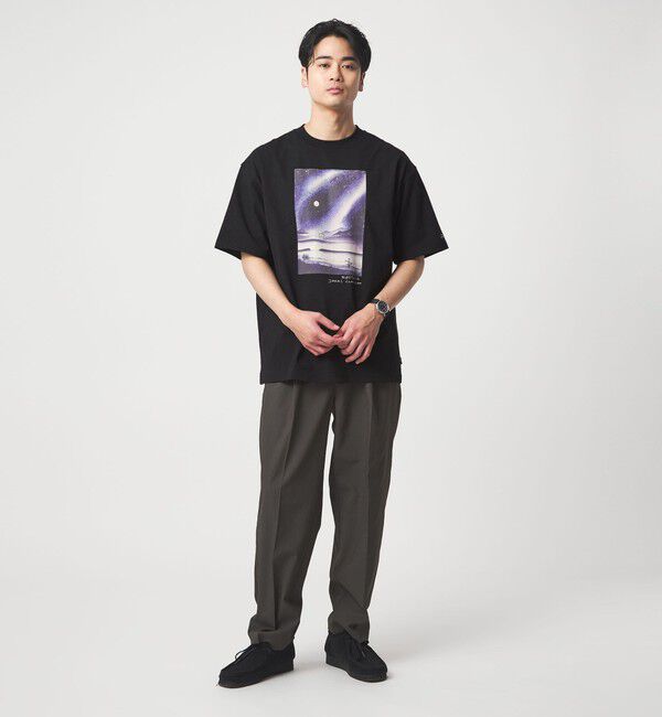 UNITED ARROWS green label relaxing「【別注】＜Jonas Claesson＞SEA アート 半袖 Tシャツ」|Tシャツ・カットソー|