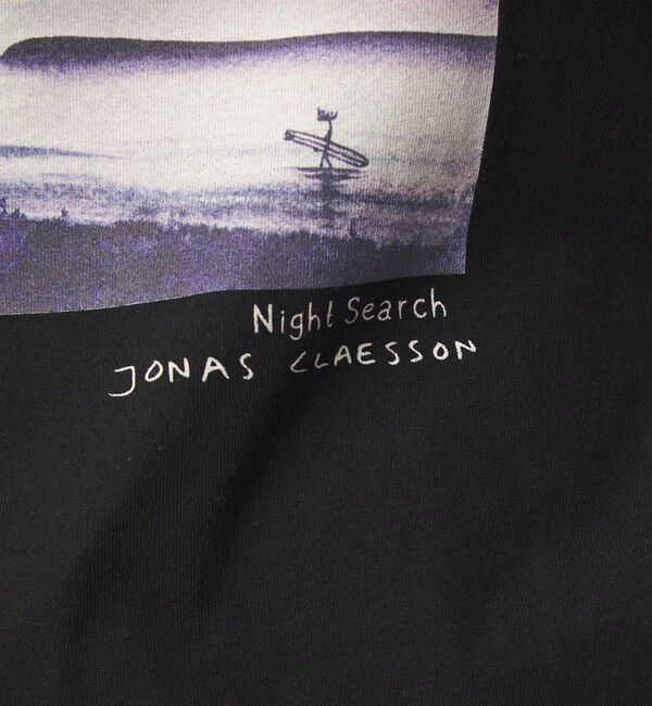 UNITED ARROWS green label relaxing「【別注】＜Jonas Claesson＞SEA アート 半袖 Tシャツ」|Tシャツ・カットソー|