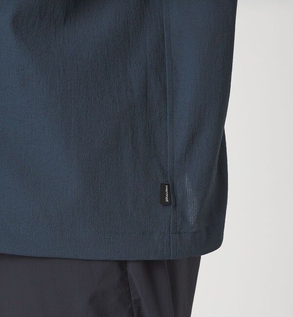 UNITED ARROWS green label relaxing「【別注】＜Marmot＞ハーフジップ 半袖 シャツ -はっ水-」|シャツ・ブラウス|