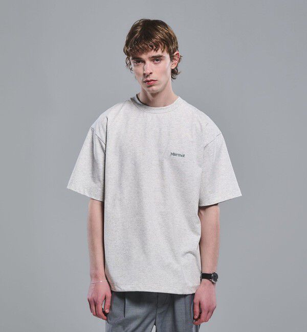 UNITED ARROWS green label relaxing「【別注】＜Marmot＞ドローイング 半袖 Tシャツ カットソー -吸水・速乾・UVカット-」|Tシャツ・カットソー|