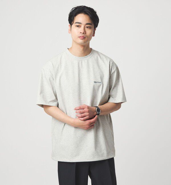 UNITED ARROWS green label relaxing「【別注】＜Marmot＞ドローイング 半袖 Tシャツ カットソー -吸水・速乾・UVカット-」|Tシャツ・カットソー|