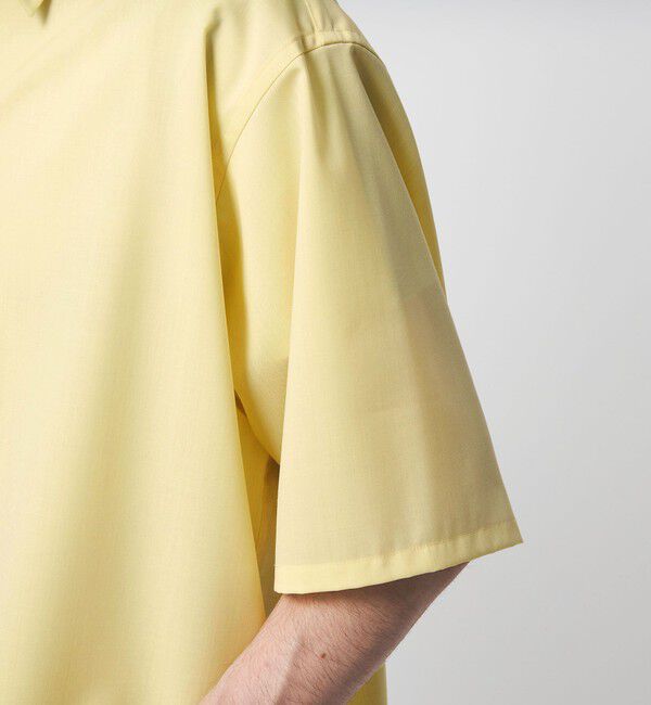 UNITED ARROWS green label relaxing「ウォッシャブルトロ スキッパー 半袖 シャツ プルオーバー -ウォッシャブル・ストレッチ-」|シャツ・ブラウス|