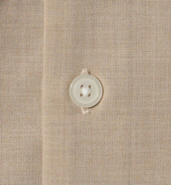 UNITED ARROWS green label relaxing「【WEB限定】JUST fit ウールライク ボックス シルエット 半袖 シャツ」|シャツ・ブラウス|