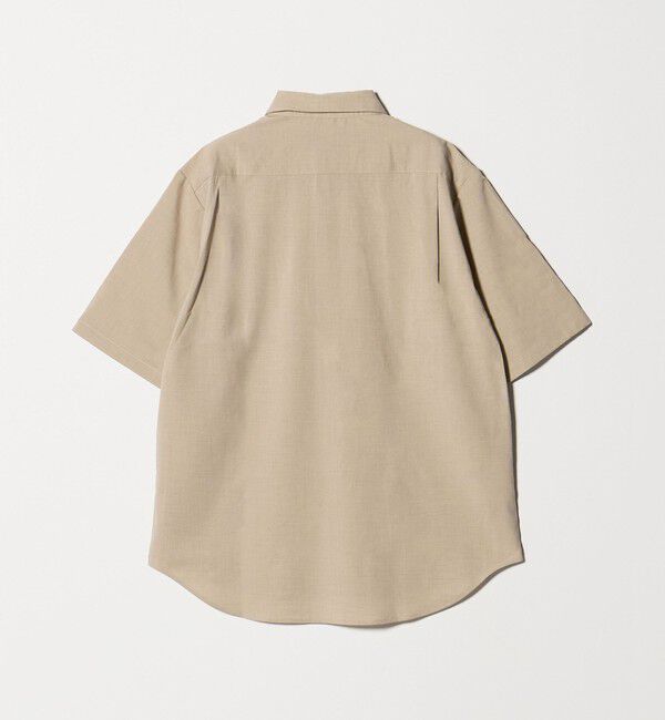 UNITED ARROWS green label relaxing「【WEB限定】JUST fit ウールライク 半袖 シャツ」|シャツ・ブラウス|