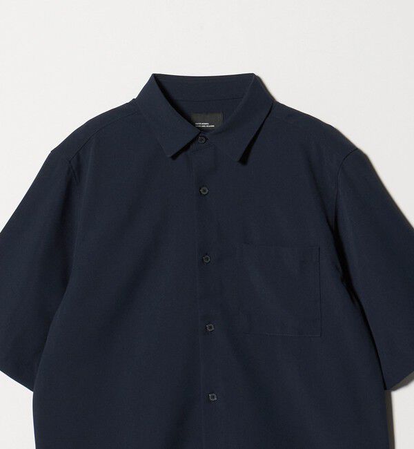 UNITED ARROWS green label relaxing「【WEB限定】JUST fit ソフト ドレープ 半袖 シャツ」|シャツ・ブラウス|