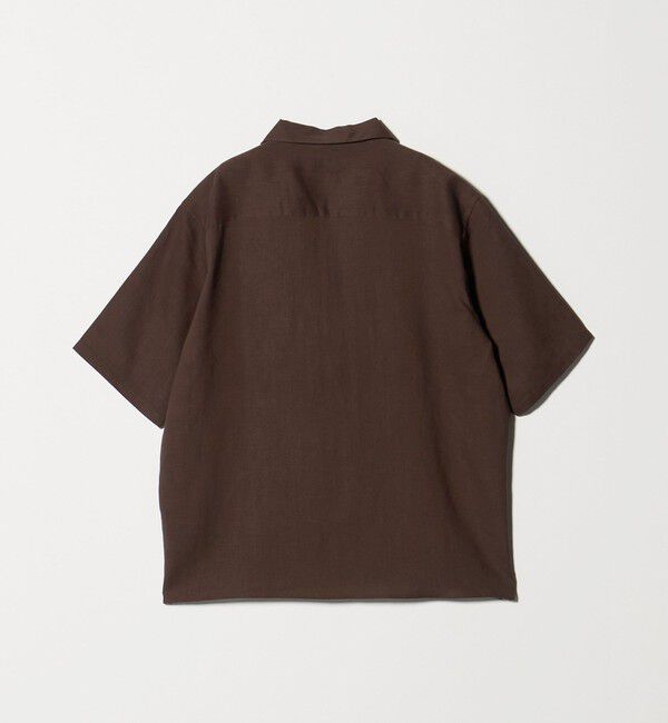 UNITED ARROWS green label relaxing「リネン ポプリン オープンカラー 半袖 シャツ」|シャツ・ブラウス|