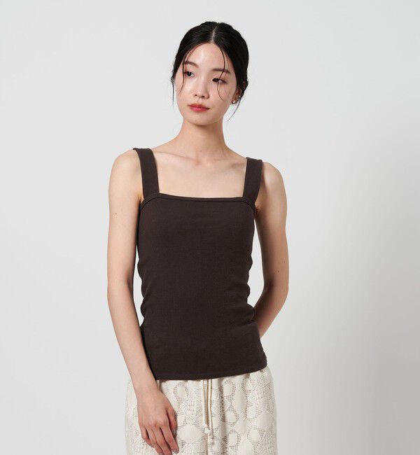 BEAUTY&YOUTH UNITED ARROWS「コットンブレンド ベア タンクトップ」|タンクトップ|