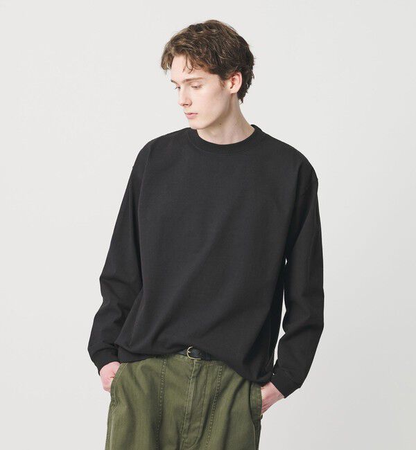 BEAUTY&YOUTH UNITED ARROWS「12oz ヘビーウェイト クルーネック カットソー」|Tシャツ・カットソー|DK.GRAY