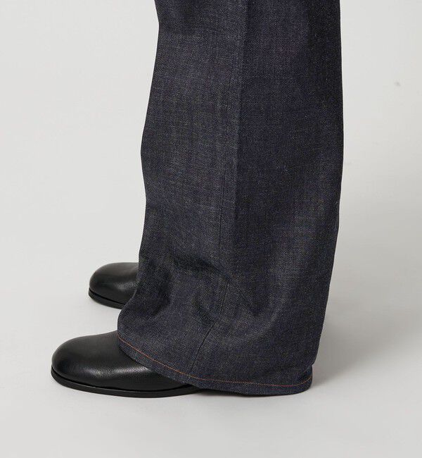 MONKEY TIME「リジッド デニム バギー パンツ」|チノ|