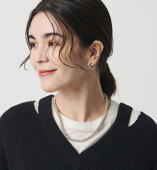 BEAUTY&YOUTH UNITED ARROWS「ボールチェーン 4連ネックレス」|ネックレス|