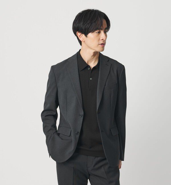 BEAUTY&YOUTH UNITED ARROWS「ピンヘッド ポリエステル 2B ジャケット セットアップ対応可能 」|テーラードジャケット|