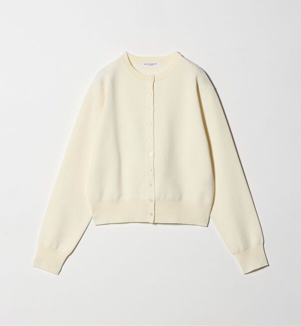BEAUTY&YOUTH UNITED ARROWS「コットンブレンド コンパクトクルーネック カーディガン ウォッシャブル」|カーディガン|