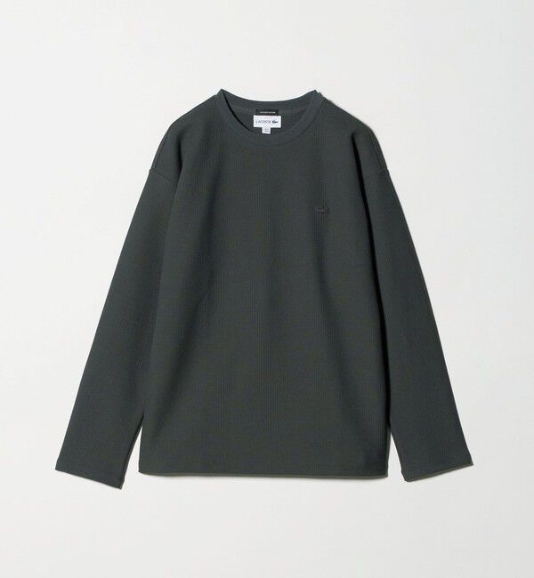 BEAUTY&YOUTH UNITED ARROWS「＜LACOSTE for BEAUTY&YOUTH＞ワントーン ロング スリーブ カットソー」|Tシャツ・カットソー|