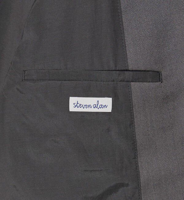 STEVEN ALAN「＜Steven Alan＞ ウール オックスフォード ダブルブレステッド 6B ジャケット」|テーラードジャケット|