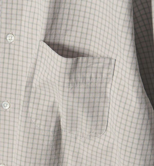 STEVEN ALAN「＜Steven Alan＞ ポプリン グラフチェック レギュラーカラー シャツ LOOSE」|シャツ・ブラウス|