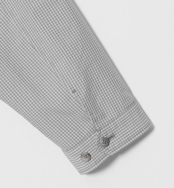 STEVEN ALAN「＜Steven Alan＞ C/PE マイクロチェック ワーク ブルゾン」|ブルゾン・スタジャン|