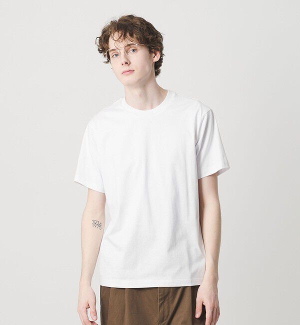 BEAUTY&YOUTH UNITED ARROWS「ハイゲージ オーガニックコットン Tシャツ 」|Tシャツ・カットソー|