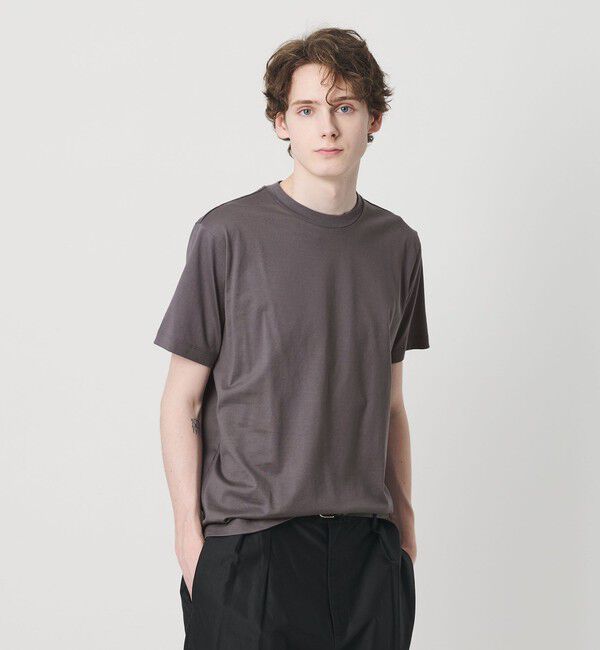 BEAUTY&YOUTH UNITED ARROWS「ハイゲージ オーガニックコットン Tシャツ 」|Tシャツ・カットソー|