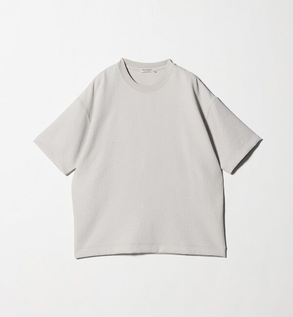 BEAUTY&YOUTH UNITED ARROWS「フュージョンツイル クルーネック Tシャツ UVカット 透け防止 ストレッチ 」|Tシャツ・カットソー|