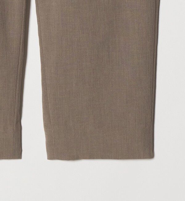 BEAUTY&YOUTH UNITED ARROWS「ソアロン 1プリーツ テーパード イージー パンツ NO.5」|チノ|